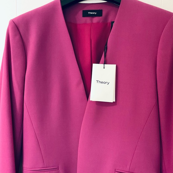 THEORY Open Front Blazer | New with Tags - Picture 3 of 4